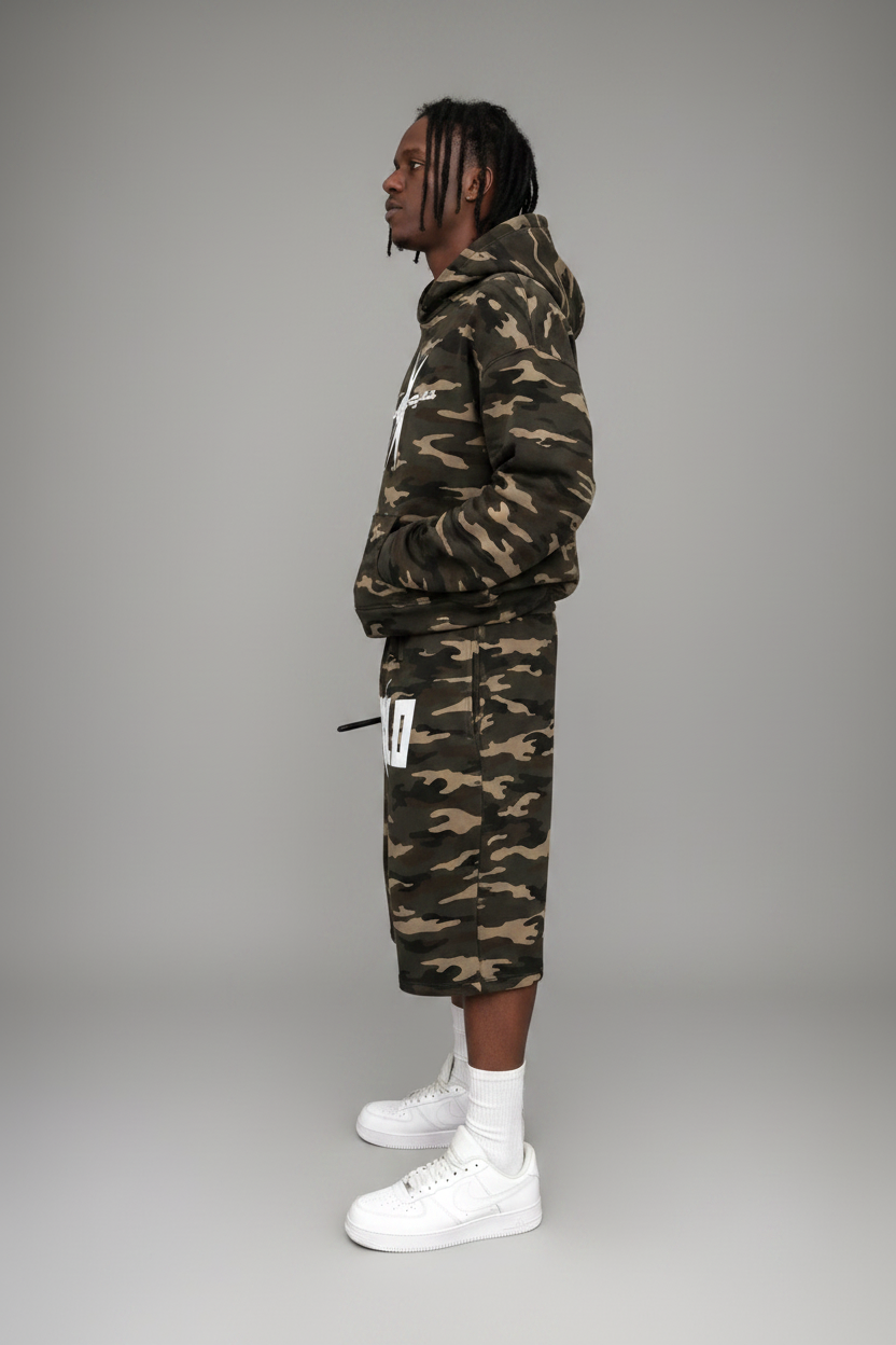 Stolo Clothing Co LOGO ARMY CAMO Heavyweight Hoodie (420 GSM)