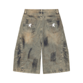 Stolo Clothing Co 224 Archive Wash Curve Blade Denim Shorts (JORTS)