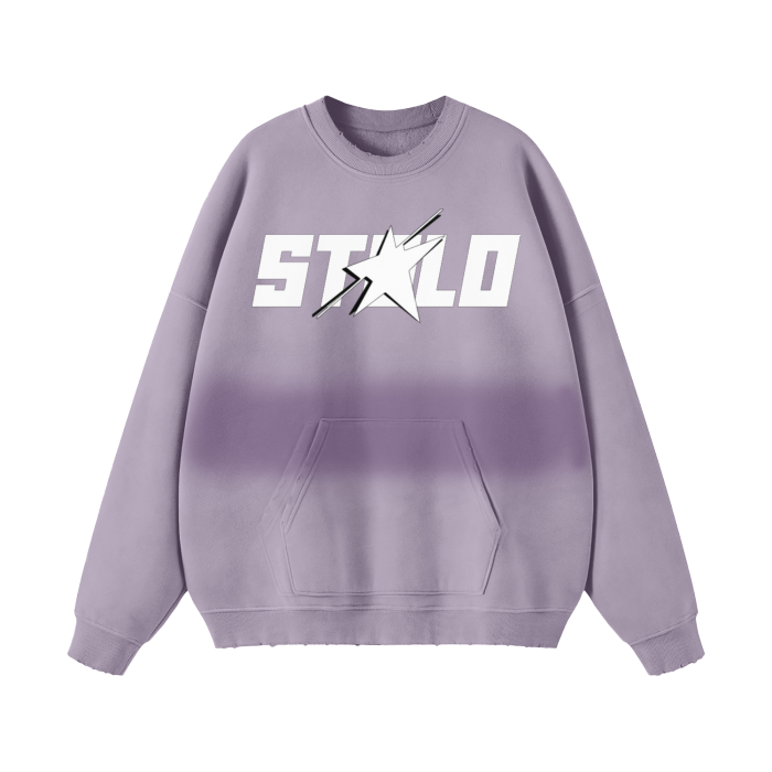 Stolo Clothing Co STARCHILD Fleece Washed Effect Pullover