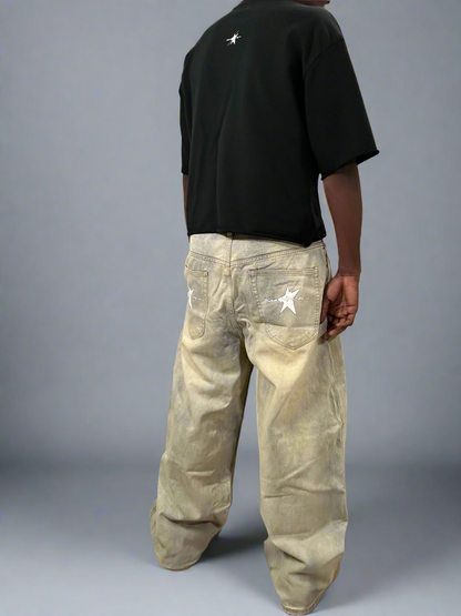 Stolo Clothing Co STARCHILD Baggy Faded Denim Jeans