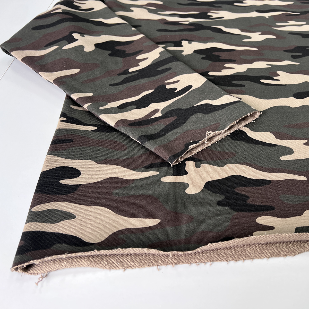 Stolo Clothing Co STARCHILD ARMY CAMO Cropped French Terry Crewneck Sweatshirt (420 GSM)