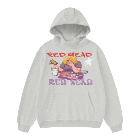 Stolo Clothing Co Red Head High Neck Insulated Fleece Hoodie