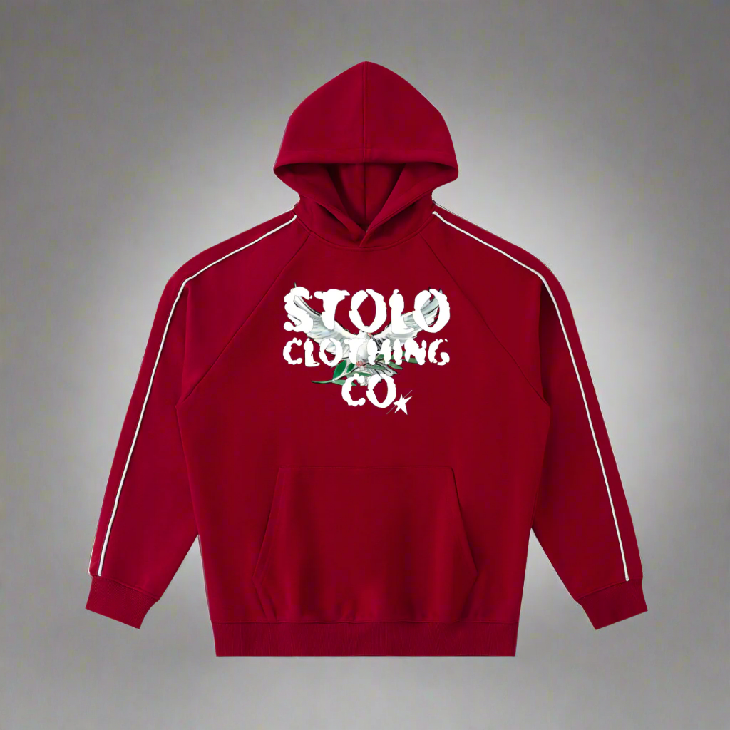 Limited Edition Stolo Clothing Co Birdies Heavyweight Raglan Hoodie