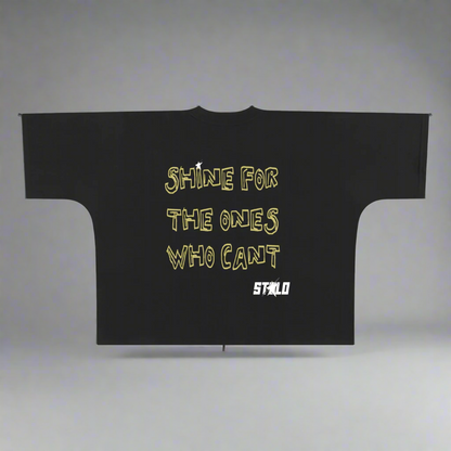 Limited Edition Stolo Clothing Co STILL SHINNING Oversized Cropped Boxy Tee