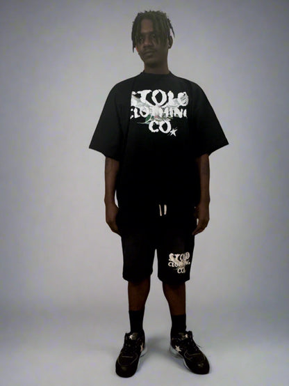Stolo Clothing Co Birdies Oversized Cropped Boxy Tee