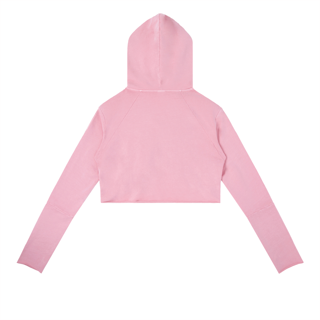 Stolo Clothing Co STARCHILD Vintage Washed Raw Edge Cropped Hoodie