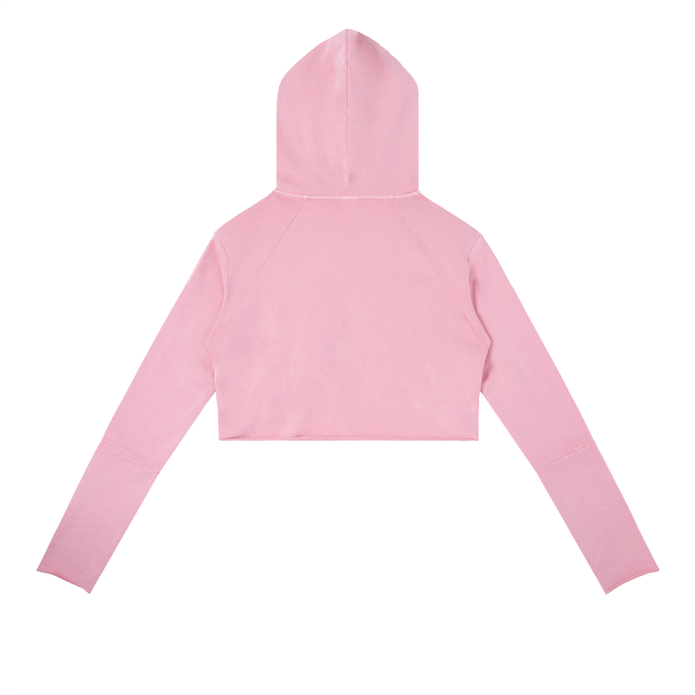 Stolo Clothing Co STARCHILD Vintage Washed Raw Edge Cropped Hoodie