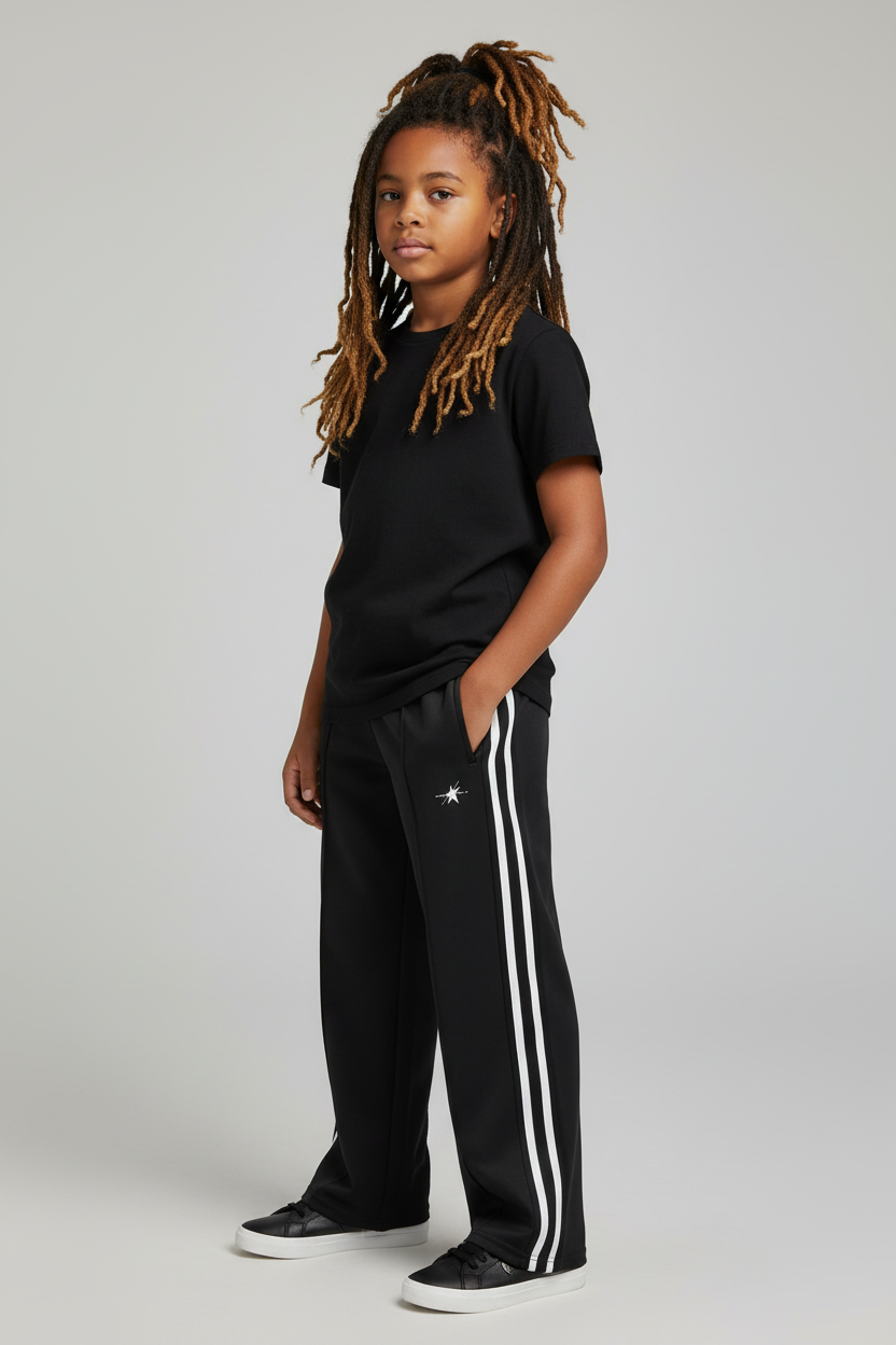 Stolo Clothing Co Kid’s Contrast Tape Sweatpants