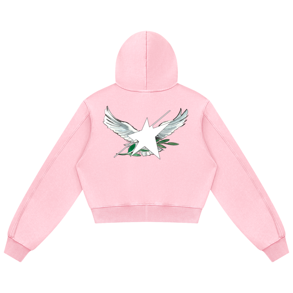 Stolo Clothing Co BIRDIES Minimal Mineral Wash Cropped Set