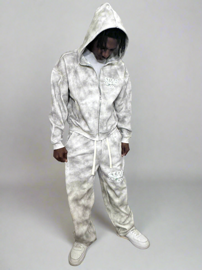 Stolo Clothing Co Birdies Dirty Washed Fleece Sweatpants