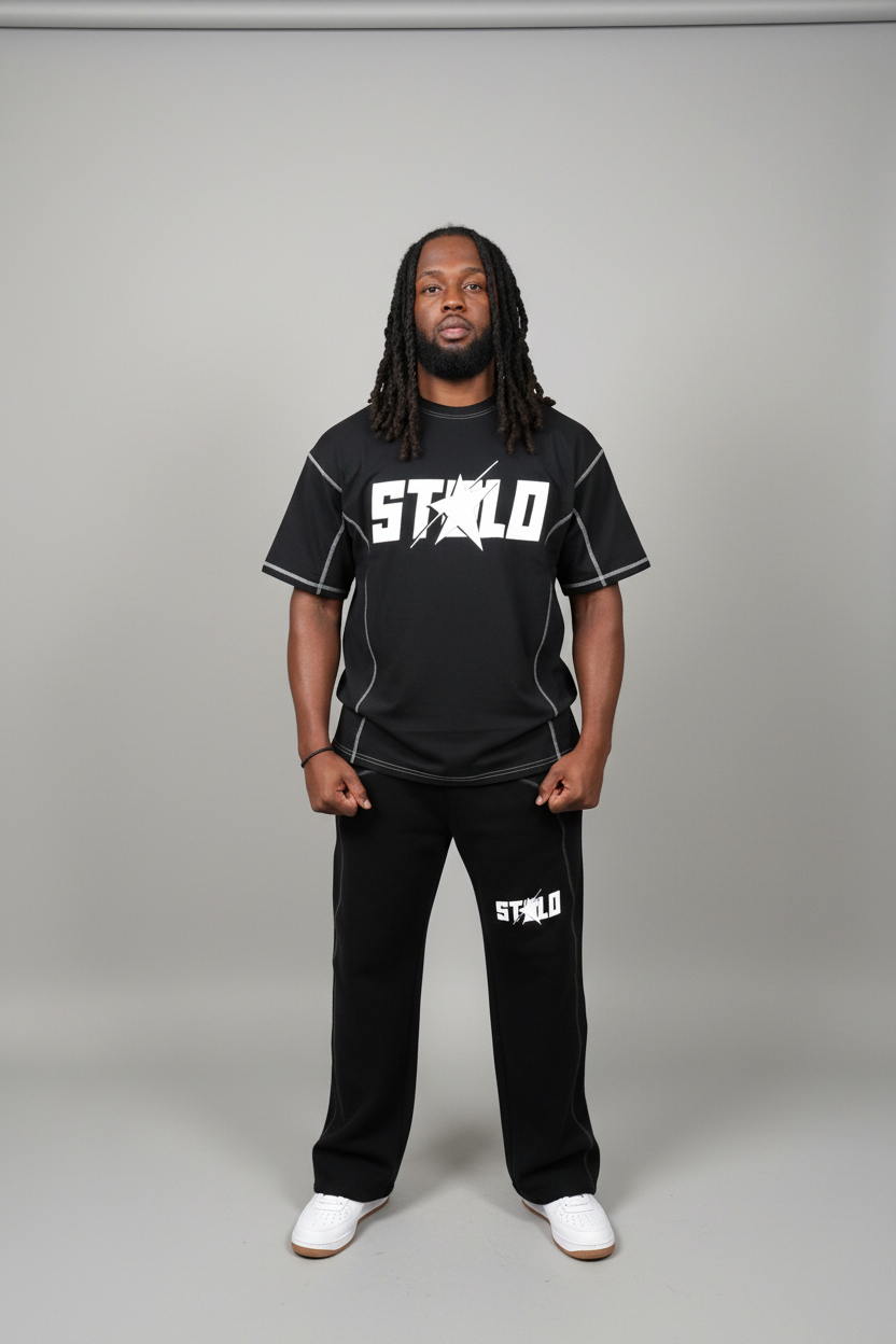 Stolo Clothing Co STARCHILD Stitched Boxy Cotton Tee