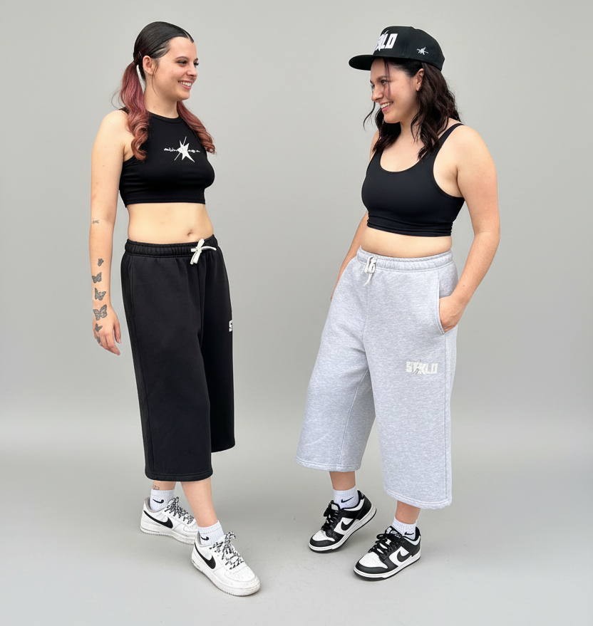 Stolo Clothing Co STARCHILD Baggy 3/4 Length Sweatpants