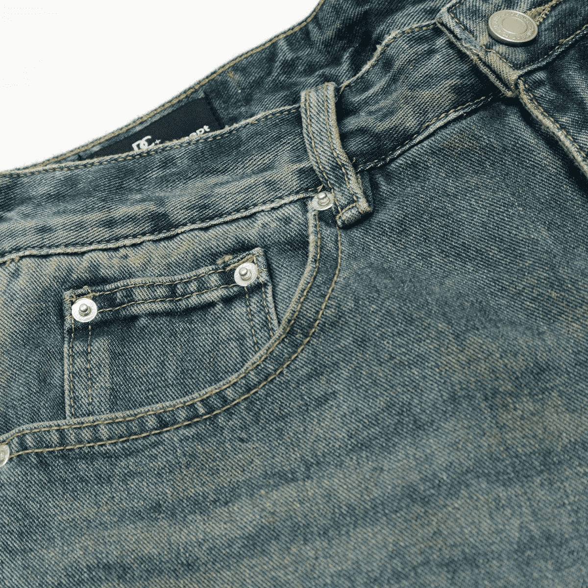 Stolo Clothing Co STARCHILD Frayed Camouflage Denim Shorts (JORTS)