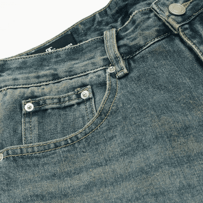 Stolo Clothing Co STARCHILD Frayed Camouflage Denim Shorts (JORTS)