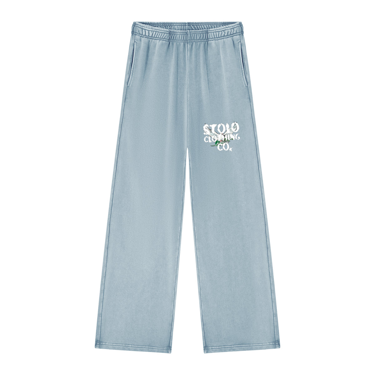 Stolo Clothing Co BIRDIES Minimal Mineral Wash Cropped Set