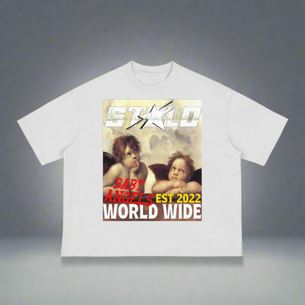 Stolo Clothing Co Baby Angels Classic Boxy Tee