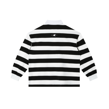 Stolo Clothing Co STARCHILD WHERES WALDO Striped Polo Tee