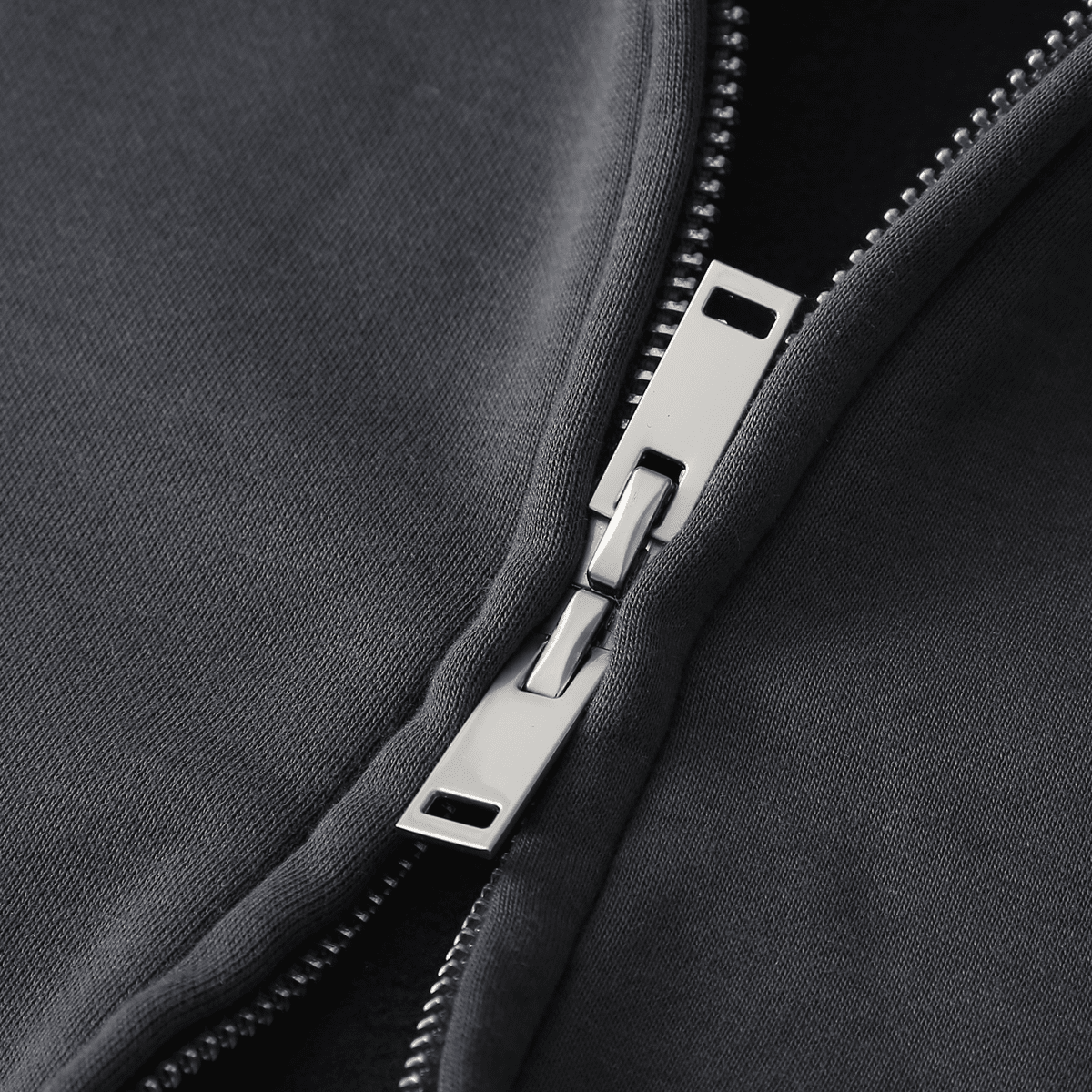 Stolo Clothing Co MASK ON Logo Heavyweight Masked Double Zip Hoodie（340GSM）