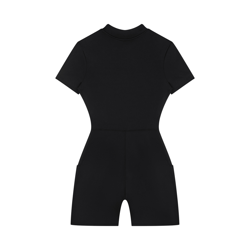 Stolo Clothing Co REBORN Quarter-Zip Short Sleeve Romper