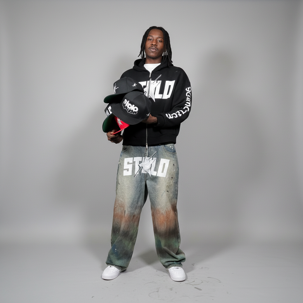 Stolo Clothing Co LOGO Embroidered Signature Snapback