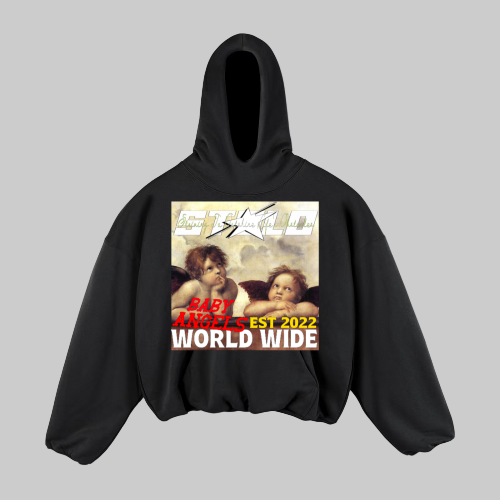 Limited Edition Stolo Clothing Co Baby Angels Super Oversized Angel Hoodie