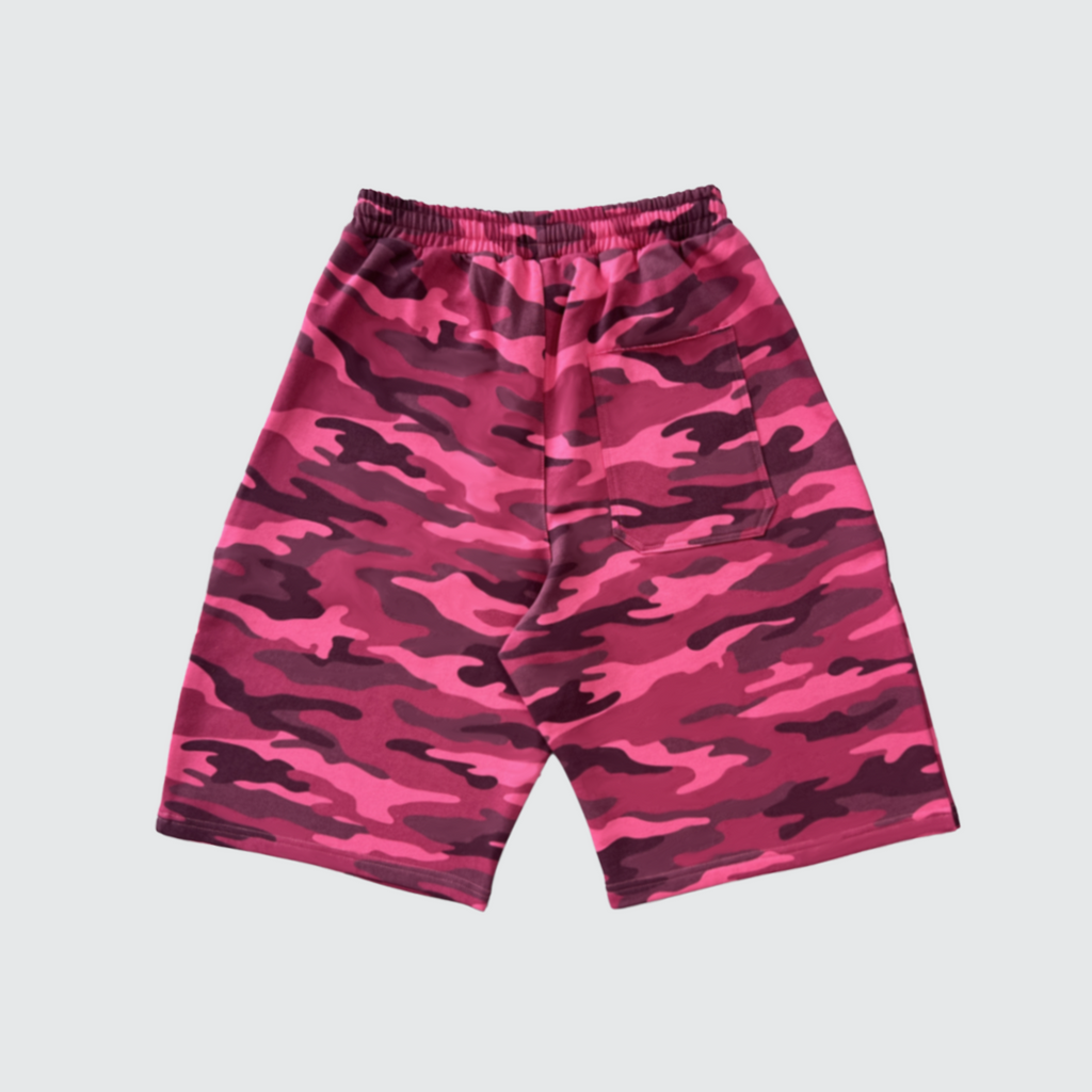 Stolo Clothing Co STARCHILD ROSE CAMO French Terry Heavyweight Shorts (420 GSM)