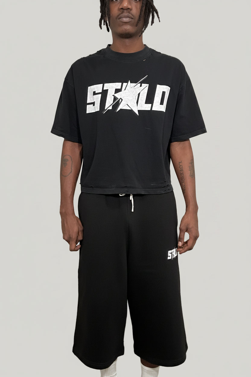 Stolo Clothing Co STARCHILD Hand-Frayed Boxy Tee