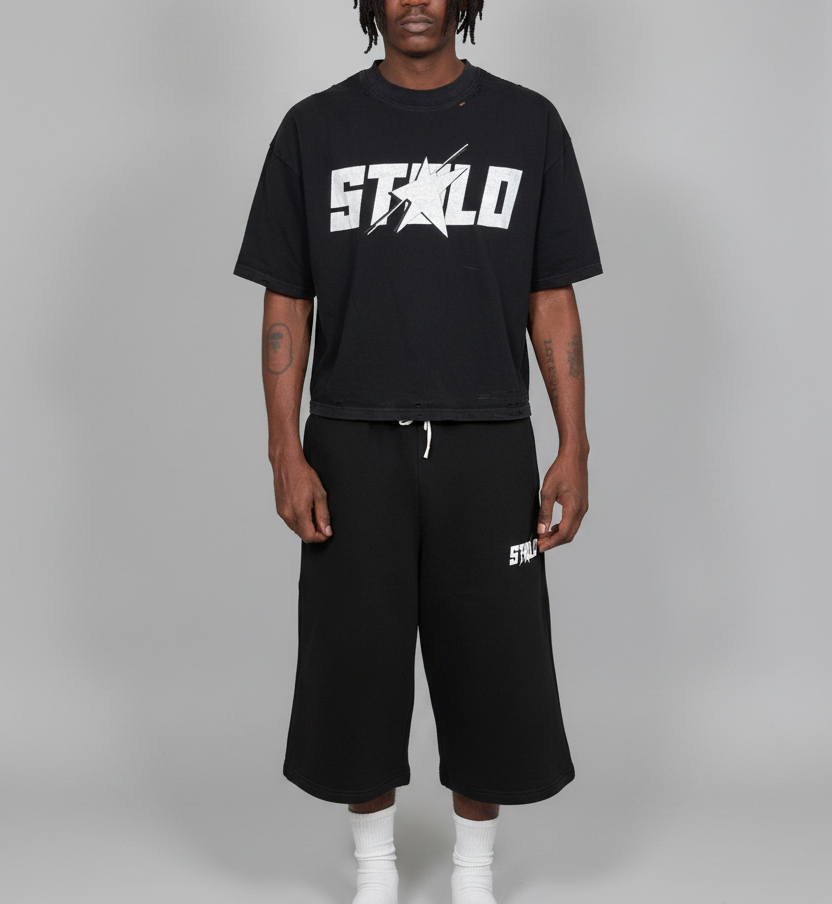 Stolo Clothing Co STARCHILD Hand-Frayed Boxy Tee