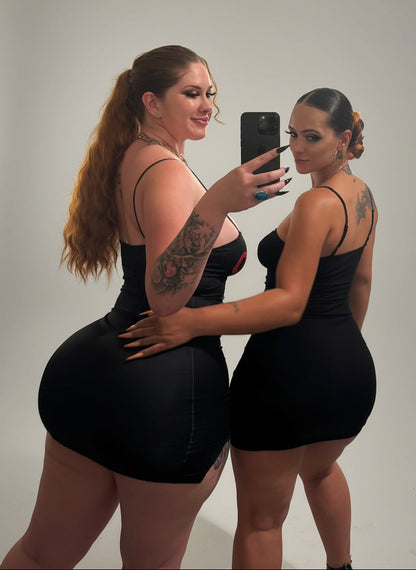 Stolo Clothing Co ASTROKNOT Sheer Mesh Bodycon Dress