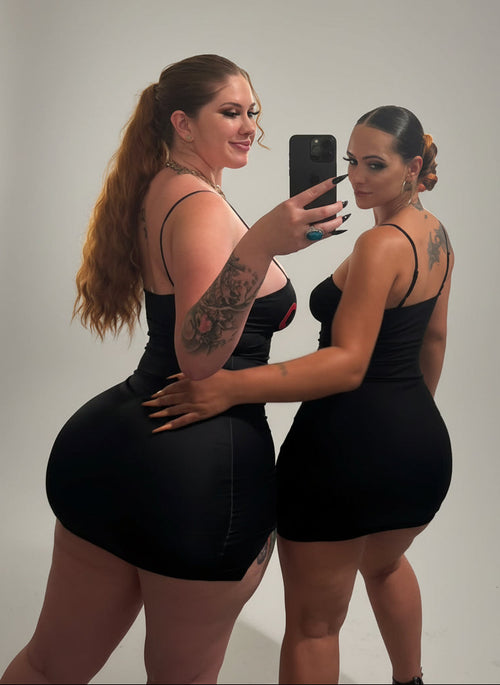 Stolo Clothing Co ASTROKNOT Sheer Mesh Bodycon Dress