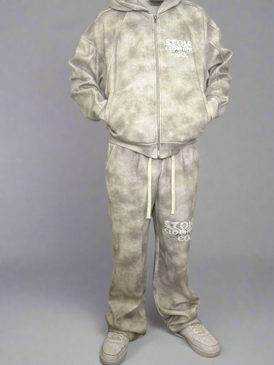 Stolo Clothing Co Birdies Dirty Washed Fleece Sweatpants