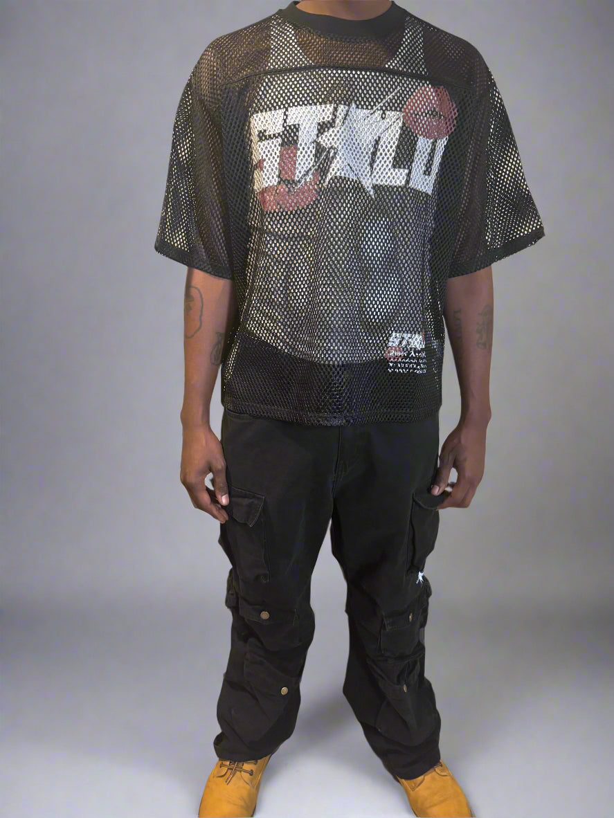 Stolo Clothing Co LUV U Oversized Boxy Jersey Tee