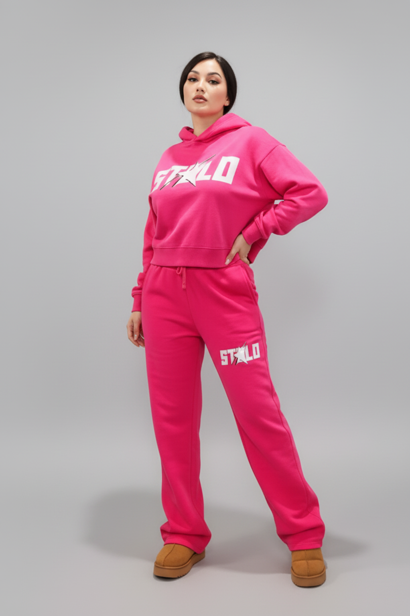 Stolo Clothing Co STARCHILD Cropped Vintage Washed Heavyweight Hoodie