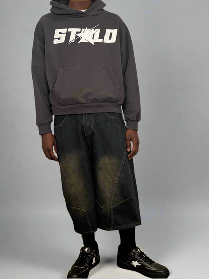 Stolo Clothing Co STARCHILD Oversized Cropped Boxy Hoodie