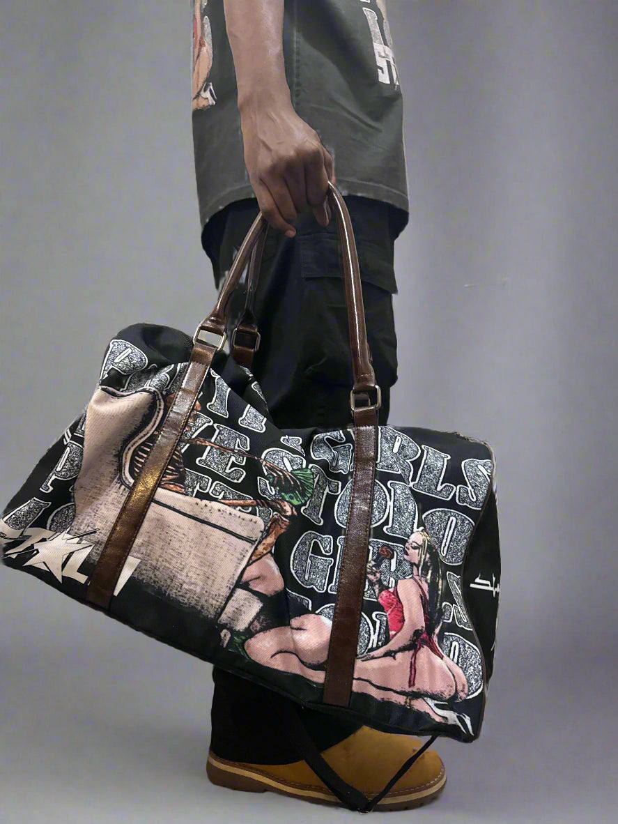 Stolo Clothing Co PRETTY GIRLS LOVE STOLO Duffle Bag
