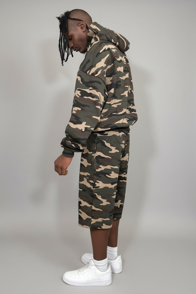 Stolo Clothing Co LOGO ARMY CAMO Heavyweight Hoodie (420 GSM)