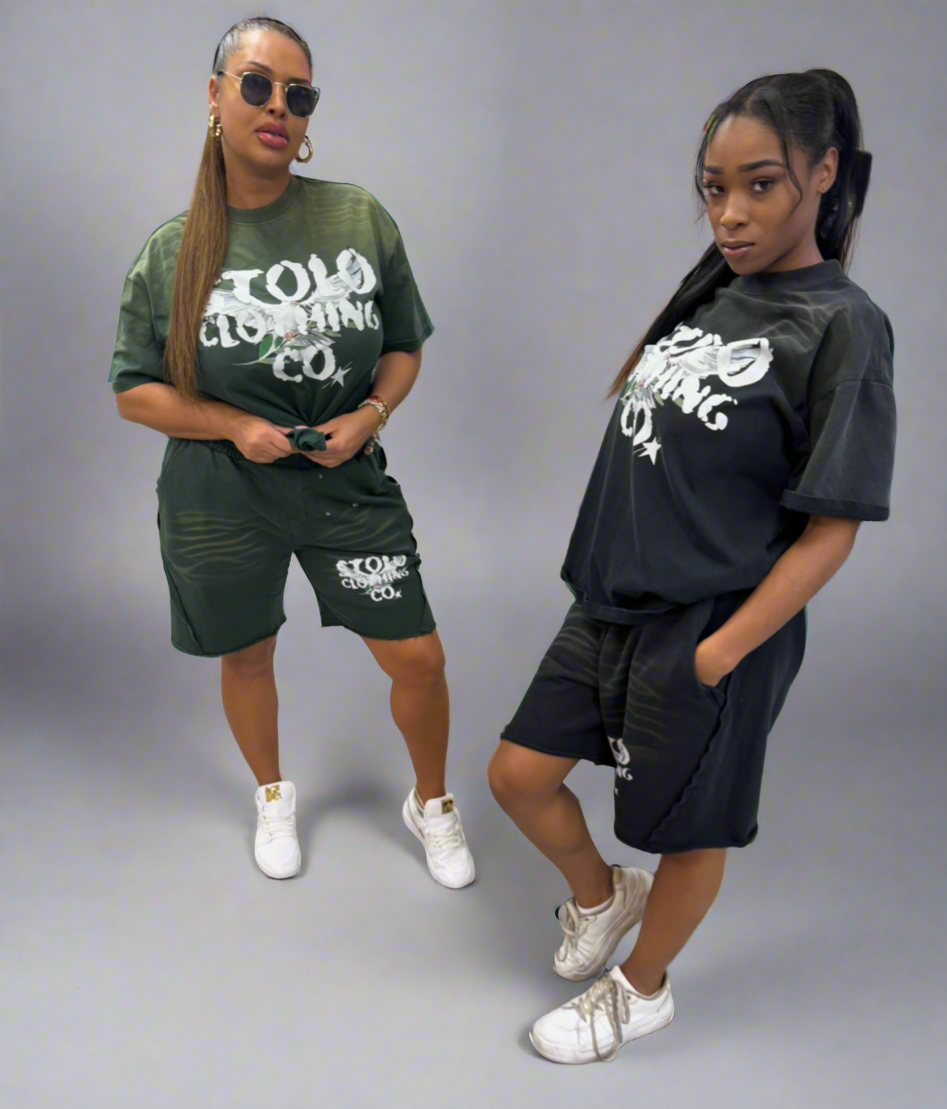 Stolo Clothing Co Birdies Heavyweight Tiger Stripes Shorts