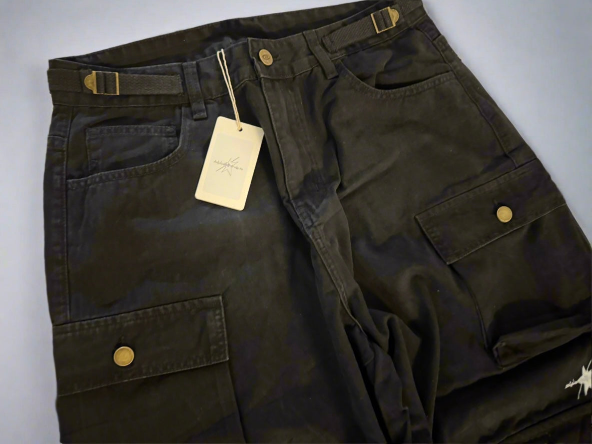 Stolo Clothing Co Essentials Vintage Washed Unisex Cargo Pants