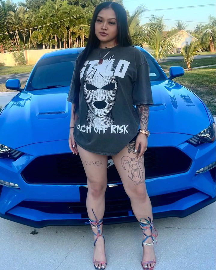 Stolo Clothing Co Rich Off Risk Snow Washed Tee