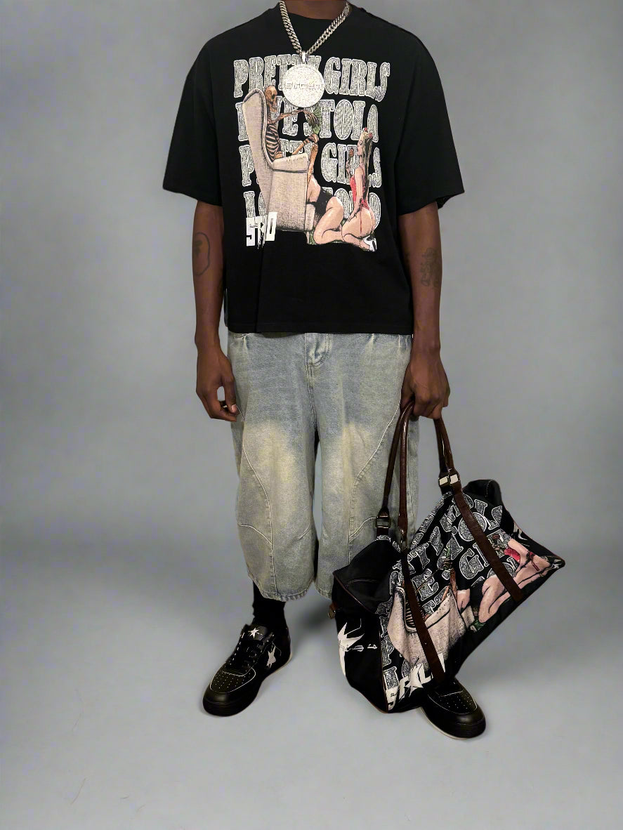 Stolo Clothing Co PRETTY GIRLS LOVE STOLO Duffle Bag