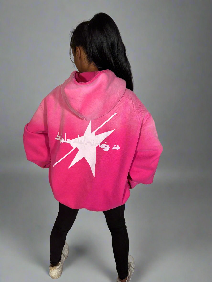 Stolo Clothing Co STARCHILD X Birdies Easter Pink Oversized Fleece Hoodie