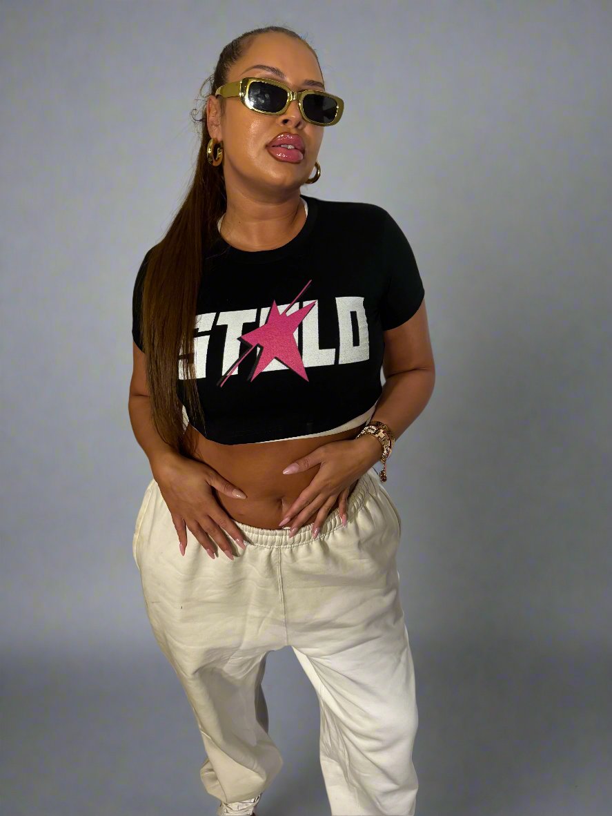 Stolo Clothing Co STARCHILD In My Bag Fitted Crop Tee