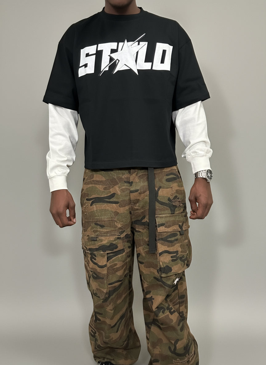 Stolo Clothing Co STARCHILD Reversed Double Layered Cotton Tee
