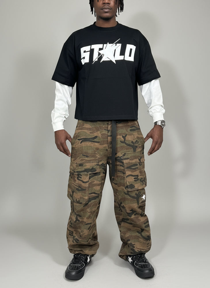 Stolo Clothing Co STARCHILD Reversed Double Layered Cotton Tee
