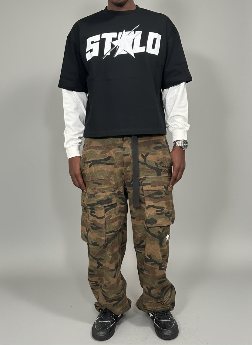 Stolo Clothing Co STARCHILD Reversed Double Layered Cotton Tee