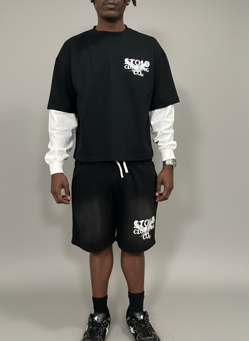 Stolo Clothing Co Birdies Double Layered Cotton Tee