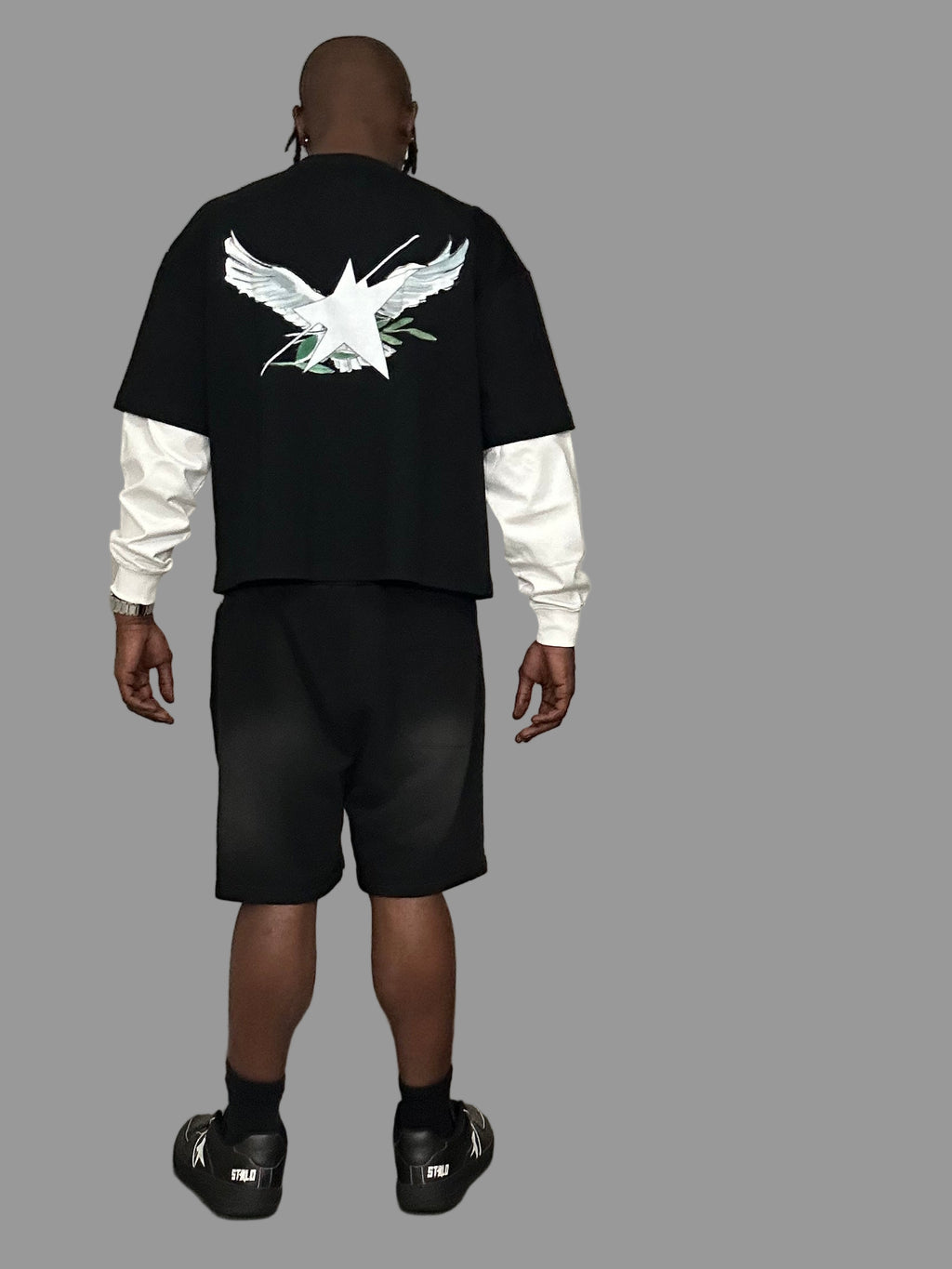 Stolo Clothing Co Birdies Double Layered Cotton Tee