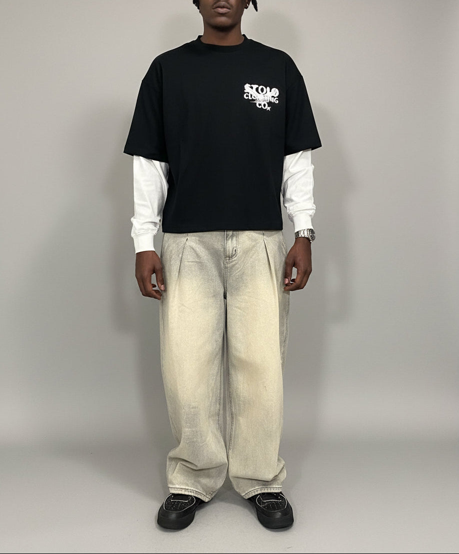 Stolo Clothing Co Birdies Double Layered Cotton Tee