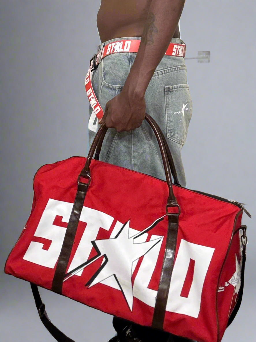 Stolo Clothing Co STARCHILD Red Duffle Bag