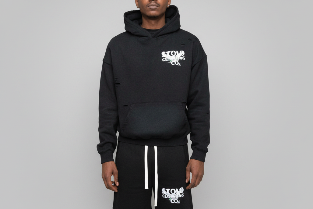 Stolo Clothing Co Birdies Sun Faded Curved Blade Sweatpants